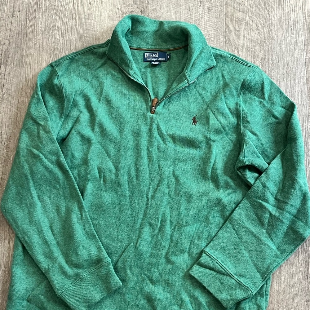 Polo Ralph Lauren Men's Forest Green Pullover